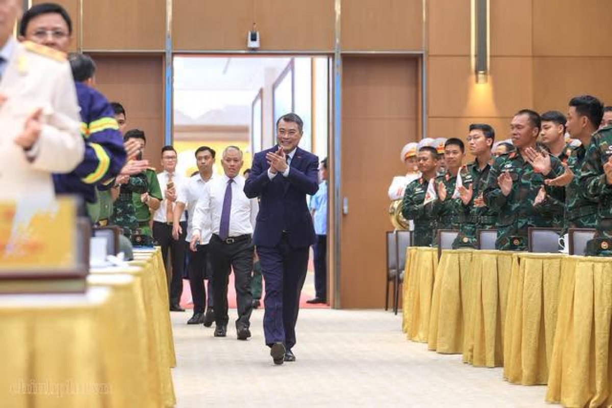 นายกรัฐมนตรีเข้าร่วมพิธียกย่องสดุดีทีมกู้ภัยที่ช่วยเหลือเวเนซุเอลาในการแก้ไขผลกระทบจากแผ่นดินไหว (VGP)