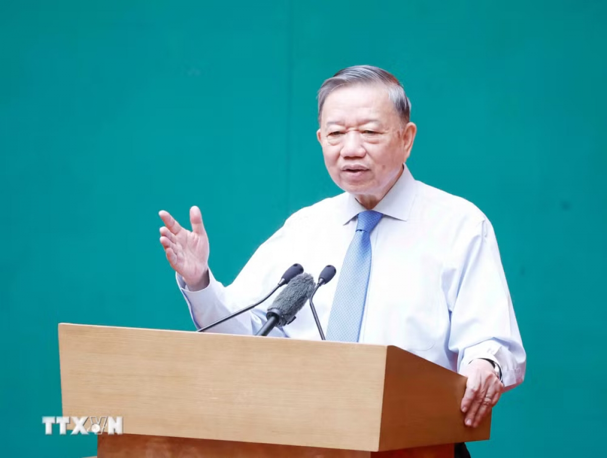 발표하는 또 럼 당 서기장·국가주석 (사진: 베트남 통신사)