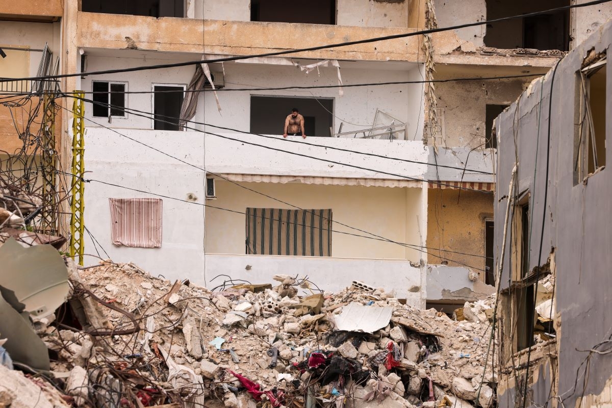 Un edificio destruido por un ataque israelí en Tiro, al sur del Líbano, el 5 de julio de 2026. Foto: REUTERS/Zohra Bensemra