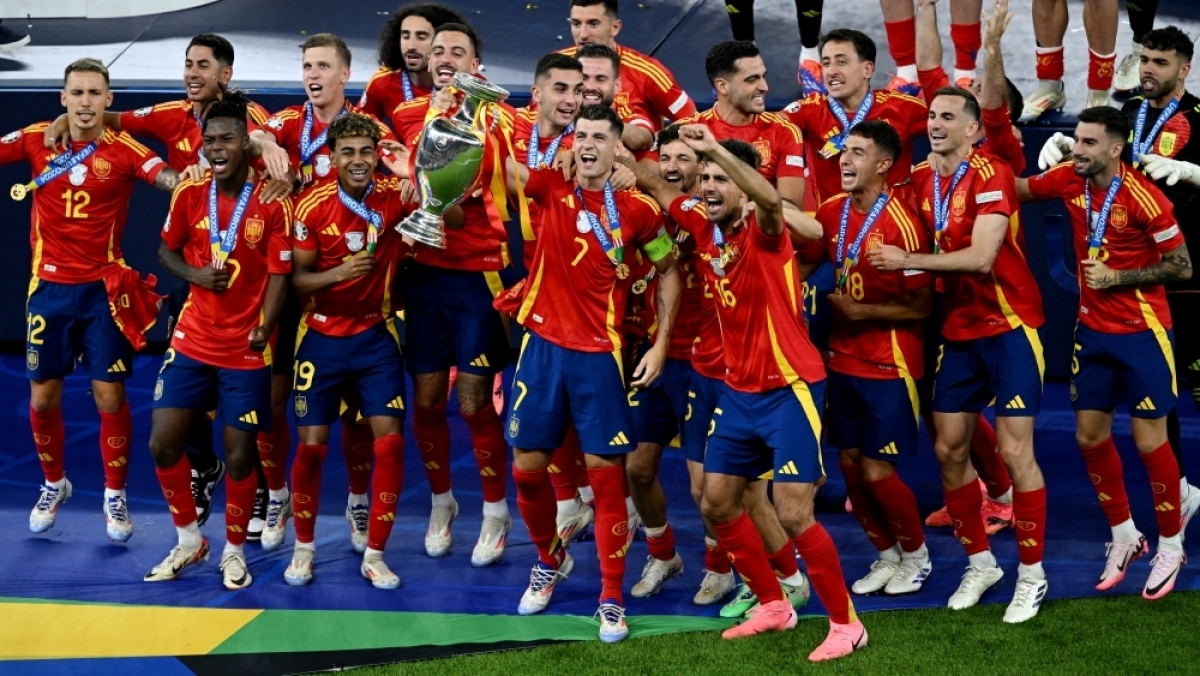 ทีมฟุตบอลสเปนคว้าแชมป์ในการแข่งขันฟุตบอลโลก 2026 (Reuters)