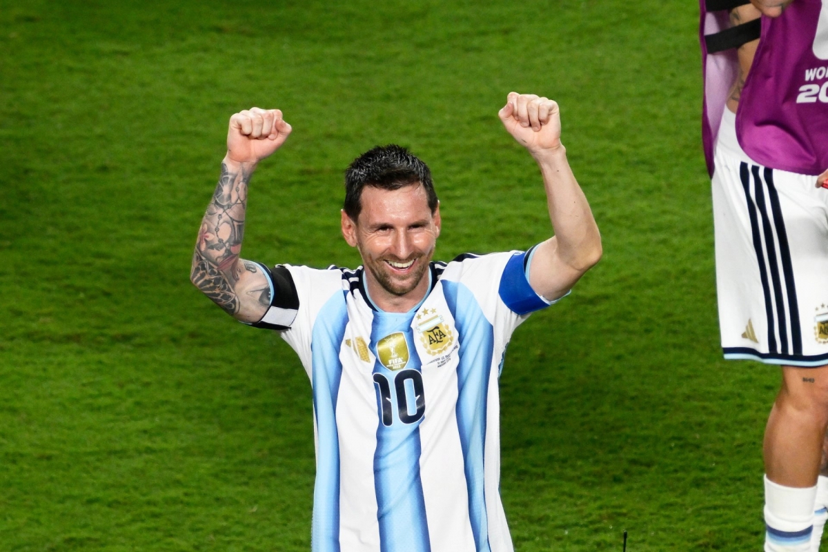 Penyerang Lionel Messi (Argentina) . Foto: AP