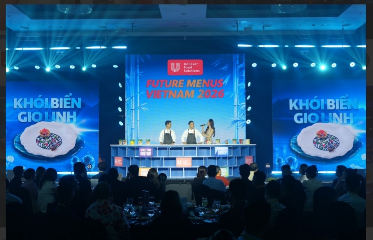 Quang cảnh sự kiện Future Menus 2026. Ảnh do Ban tổ chức cung cấp