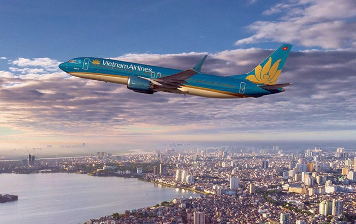 ベトナム航空のボーイング737 MAX 8型機（写真提供： Boeing）