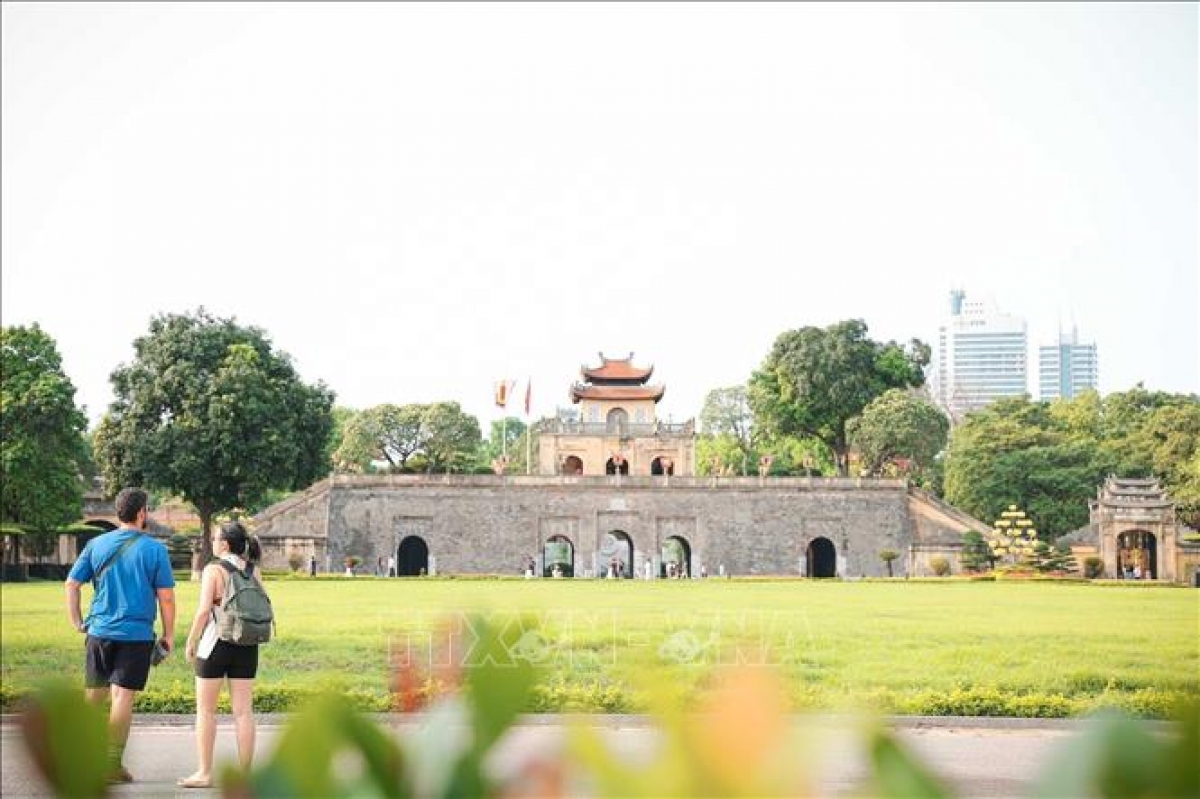Thang Long Imperial Citadel in Hanoi (Photo: Pham Tuan Anh/VNA)