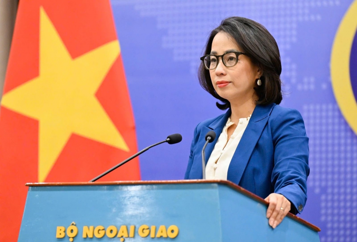 La porte-parole du ministère vietnamien des Affaires étrangères, Pham Thu Hang. Photo: Ministère des Affaires étrangères