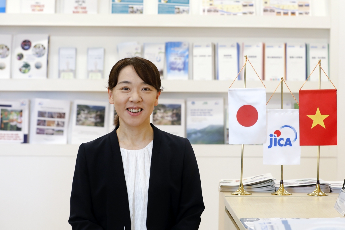 JICAベトナム事務所の西村恵美子次長（写真：JICA）
