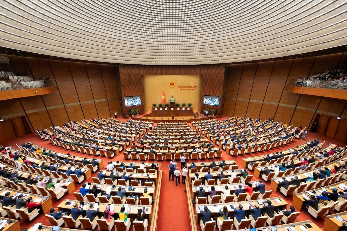 A plenary session of the 16th National Assembly (Photo: Quochoi.vn)