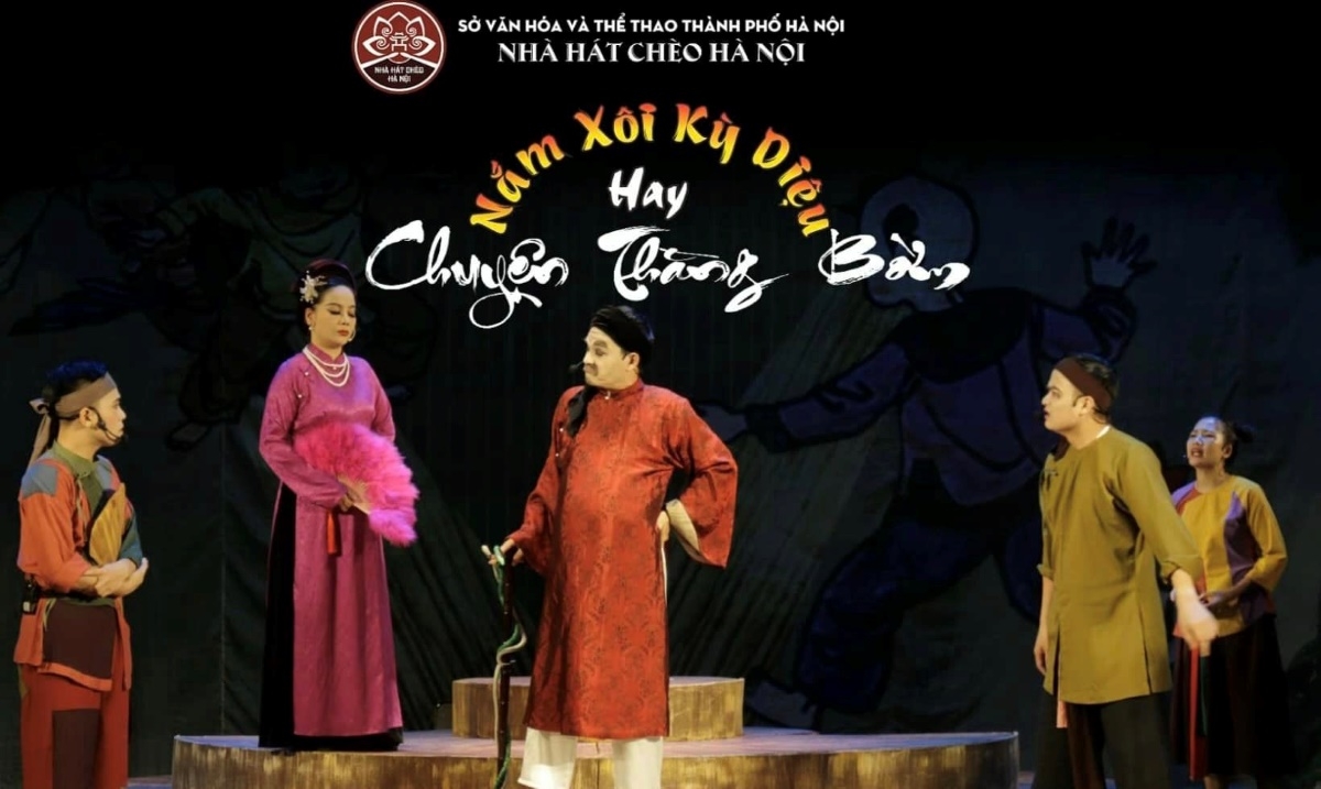 Pertunjukan "Nam Xoi Ky Dieu" terpilih sebagai kegiatan utama dalam proyek "Nyanyikan Opera  Cheo". Foto: phobienphapluat.vn