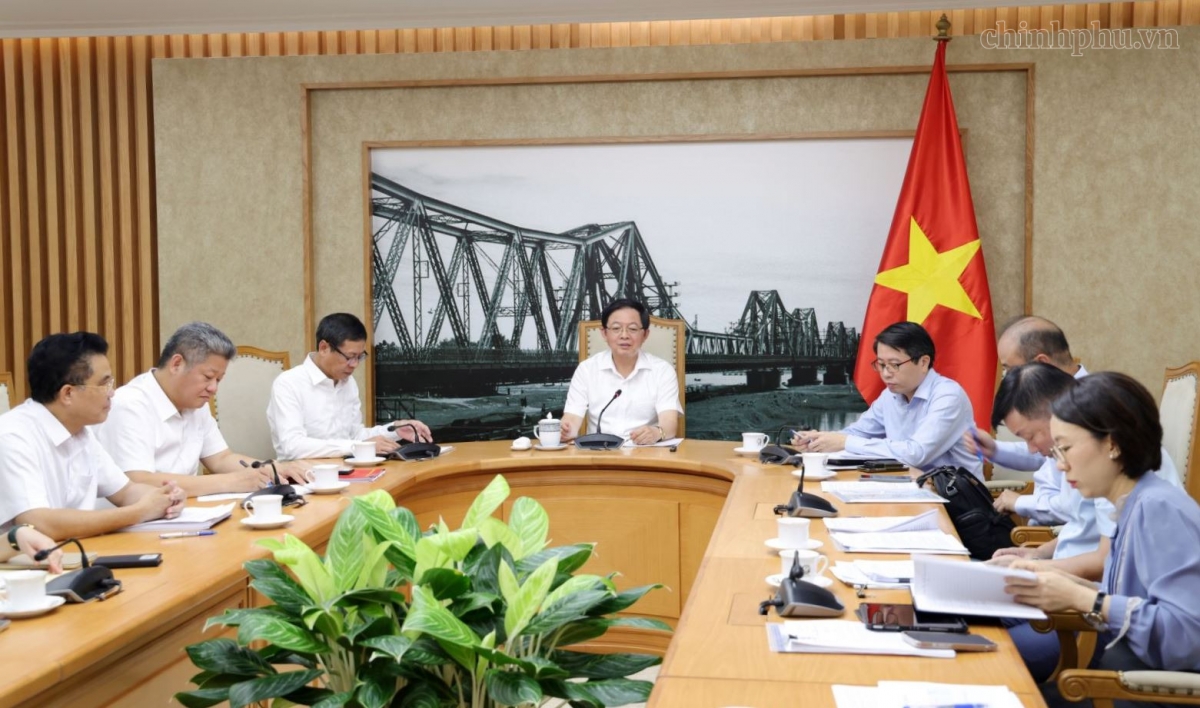 Quang cảnh cuộc họp. Ảnh: VGP/Gia Huy