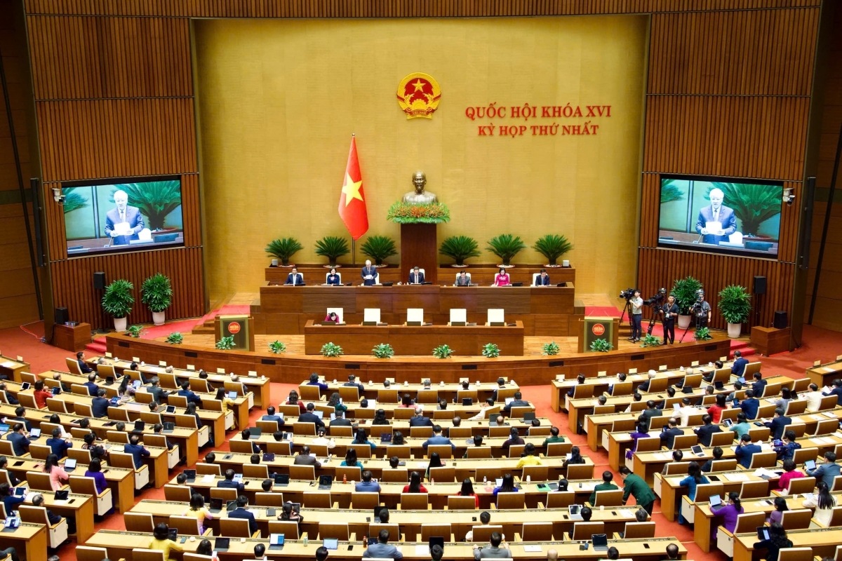 Закрытие первой сессии Национального собрания XVI созыва. Фото: quochoi.vn