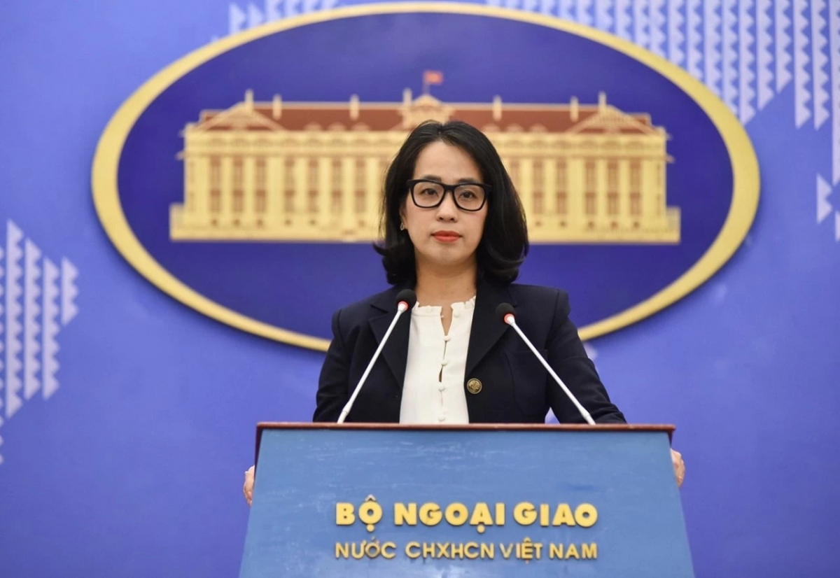 Người phát ngôn Bộ Ngoại giao Việt Nam Phạm Thu Hằng. Ảnh: BNG