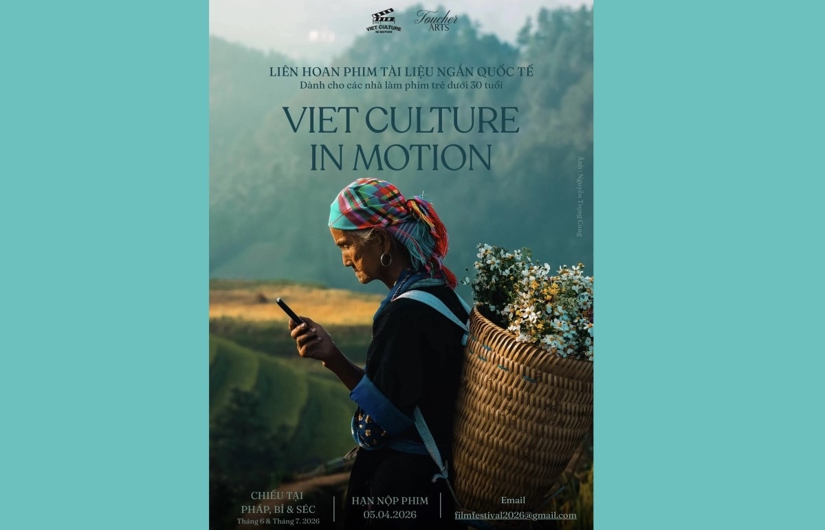 Liên hoan phim tài liệu ngắn quốc tế “Viet Culture in Motion” được phát động tại Việt Nam và nhiều quốc gia. Ảnh: Ban tổ chức