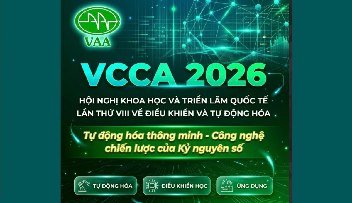 La VIII Conferencia y Exposición Internacional sobre Control y Automatización (VCCA-2026) se celebrará del 16 al 18 de julio en la Universidad de Quy Nhon, en la provincia de Gia Lai. Foto: VCCA
