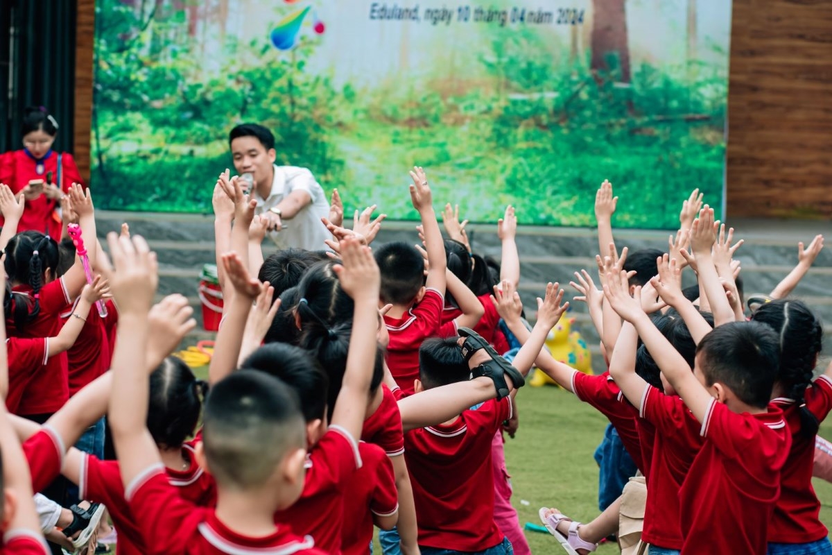 Eduland Ba Vi develops an educational, entertainment ecosystem. (Photo: edulandbavi.vn)