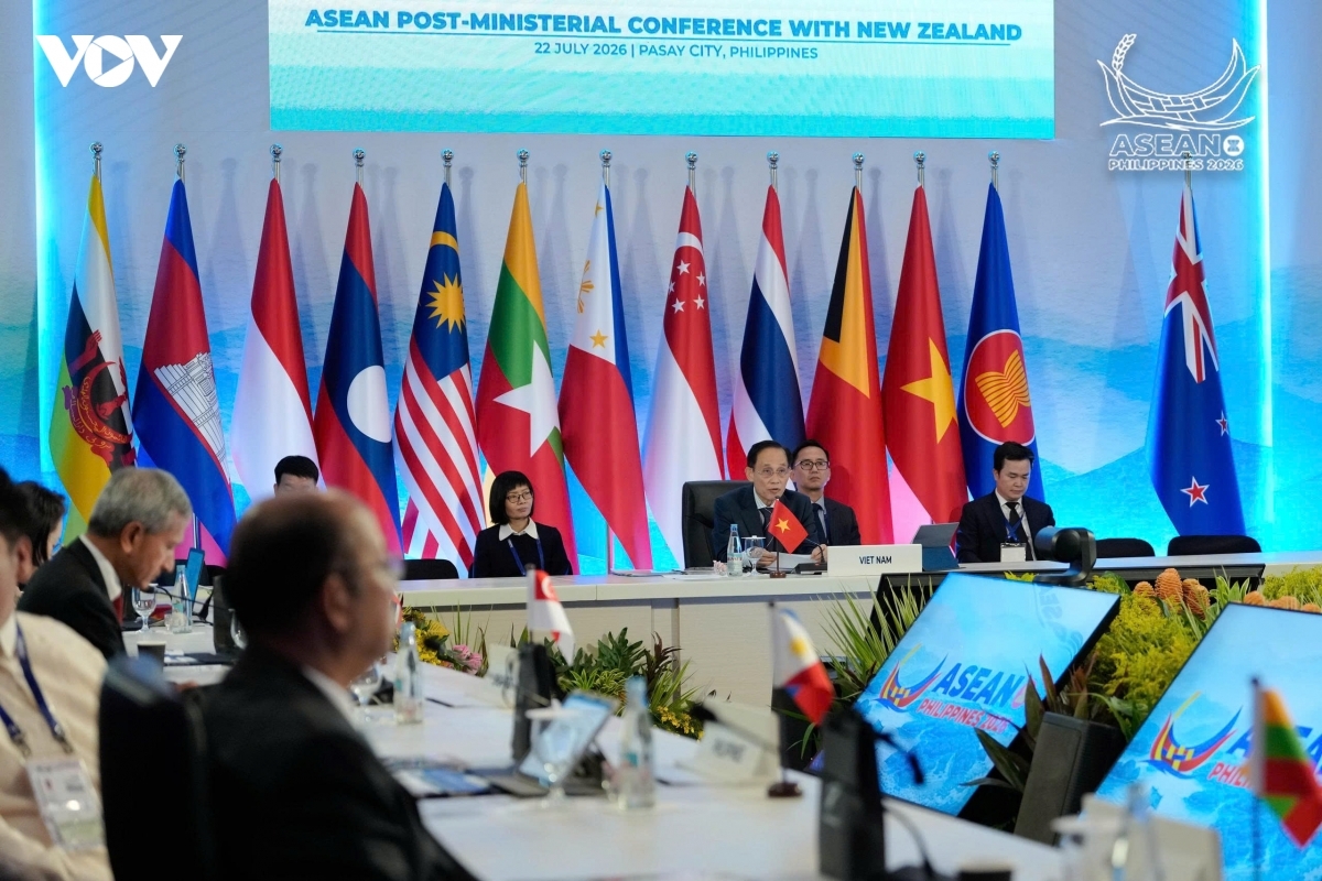 Vietnam meninggalkan kesan yang kuat dan mengusulkan banyak inisiatif di AMM 59. Foto: VOV