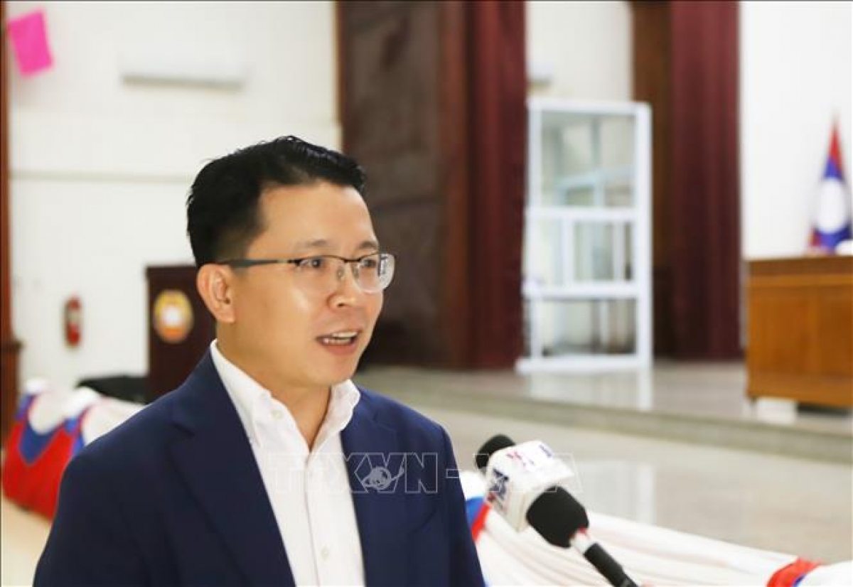 PGS.TS DAOSAVANH KHEUAMIXAY Phó Giám đốc Học viện Chính trị và Hành chính quốc gia Lào. Ảnh: TTXVN