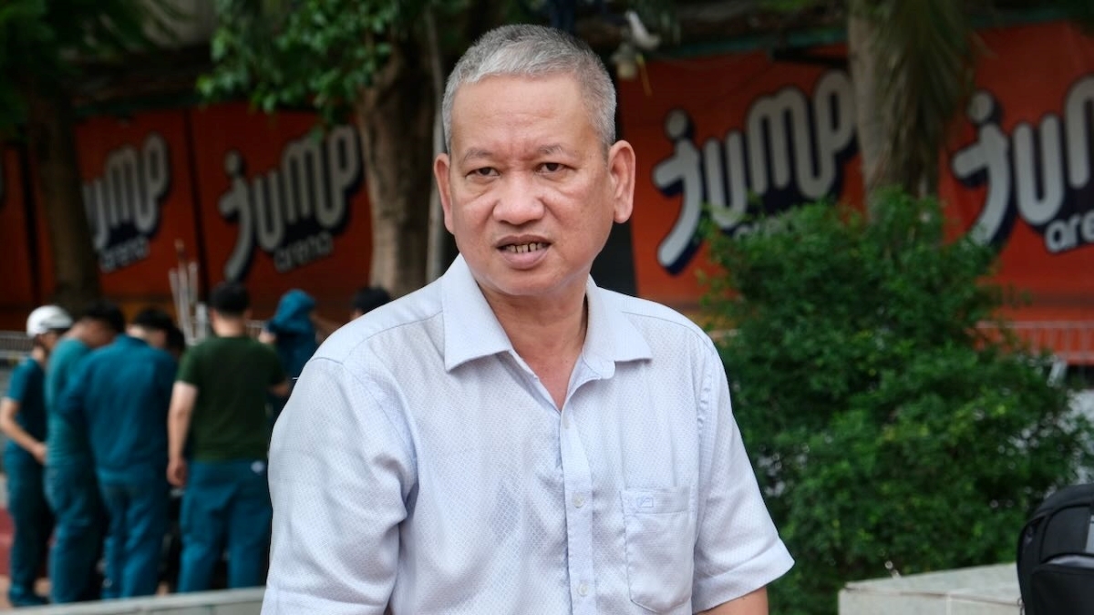 Kiến trúc sư Nguyễn Xuân Thắng khẳng định tiếp tục theo sát cuộc tìm kiếm. Ảnh: Duy Phương/VOV-TP. Hồ Chí Minh