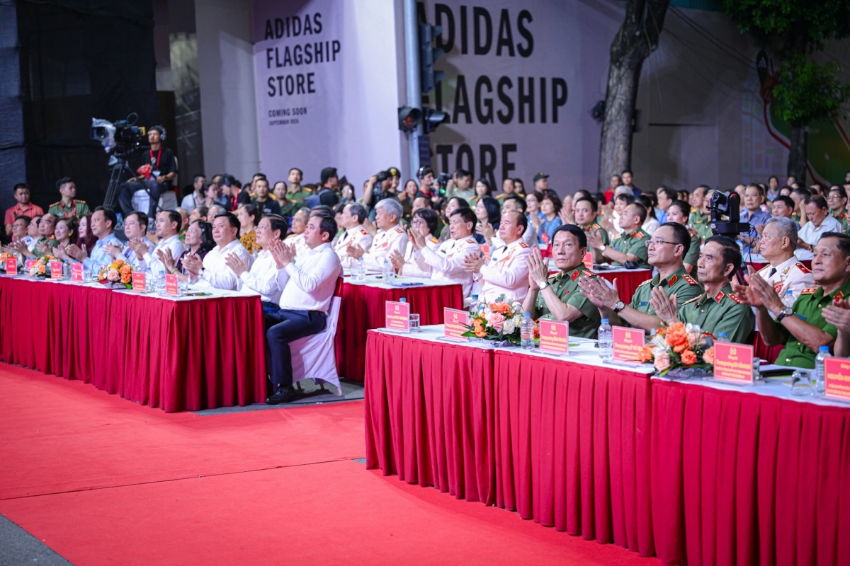 Delegates attending the program. Photo: Do ​​Minh/VOV1