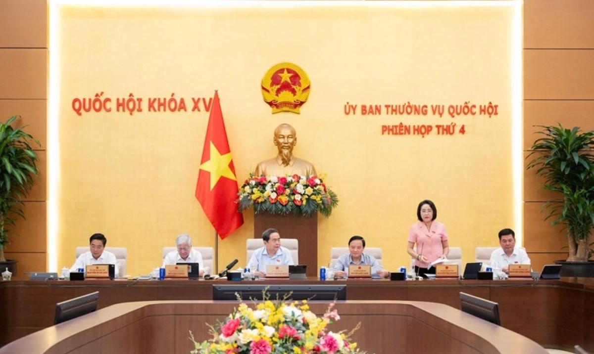 The fourth session of the National Assembly’s Standing Committee. Photo: Le Tuyet/VOV