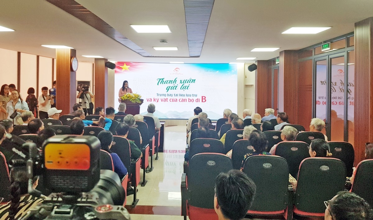 Quang cảnh lễ khai mạc Trưng bày. Ảnh: Ngọc Anh/VOV5