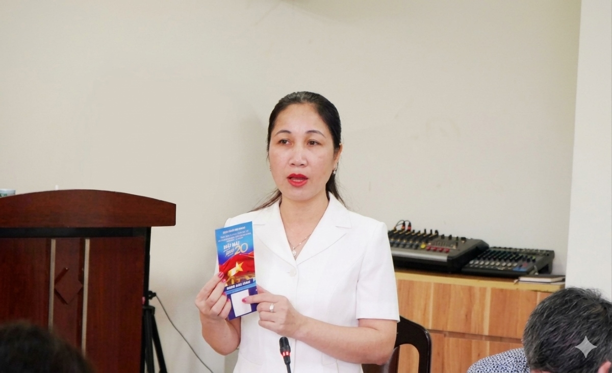 꽝닌성 문화체육관광청 응우옌 티 타인 투이(Nguyễn Thị Thanh Thủy) 부청장