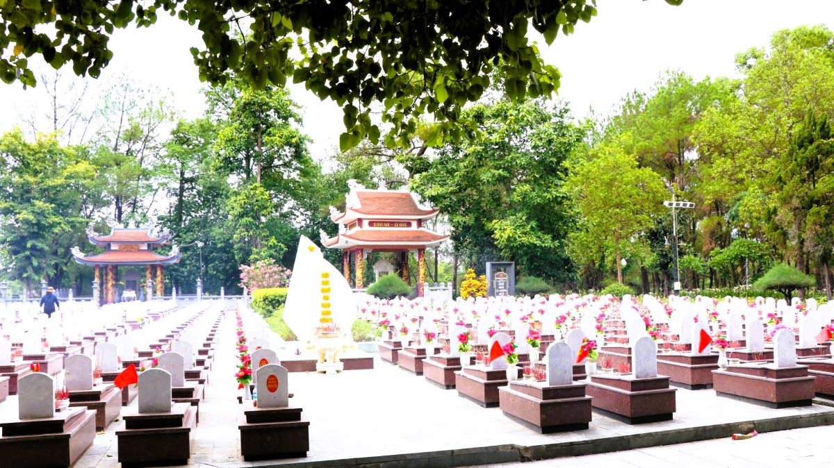 Der nationale Soldatenfriedhof Truong Son. (Foto: Vinh Thong/VOV-Zentralvietnam)