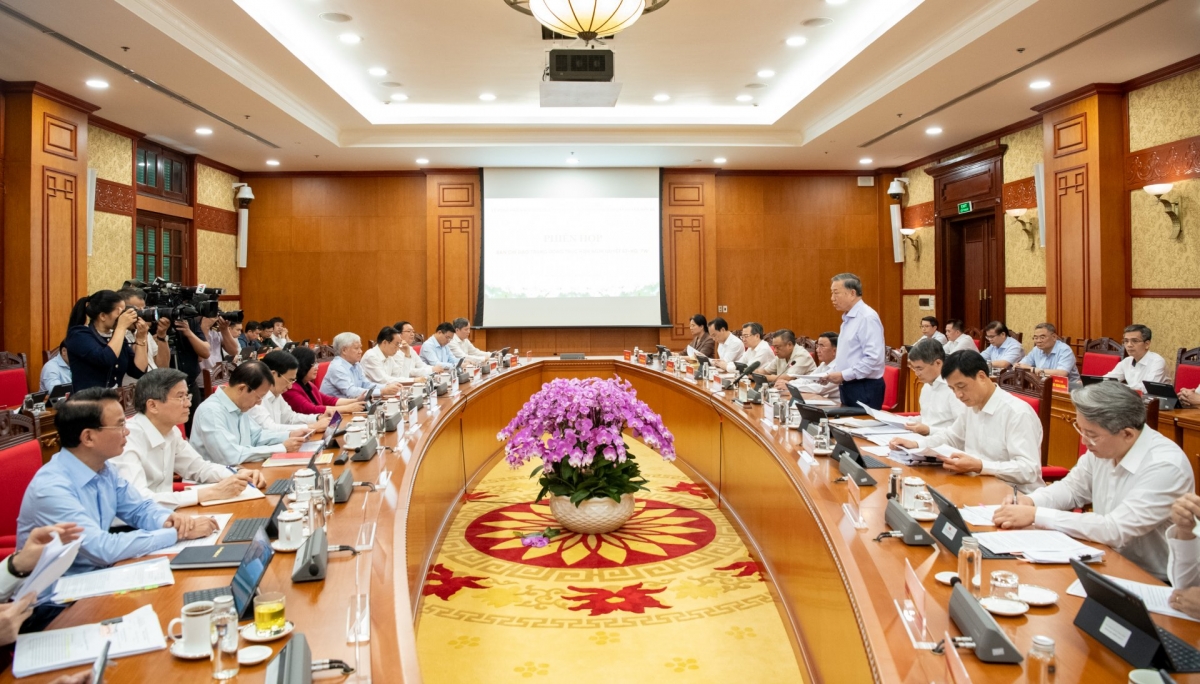 Quang cảnh cuộc họp. Ảnh: Văn Hiếu/VOV