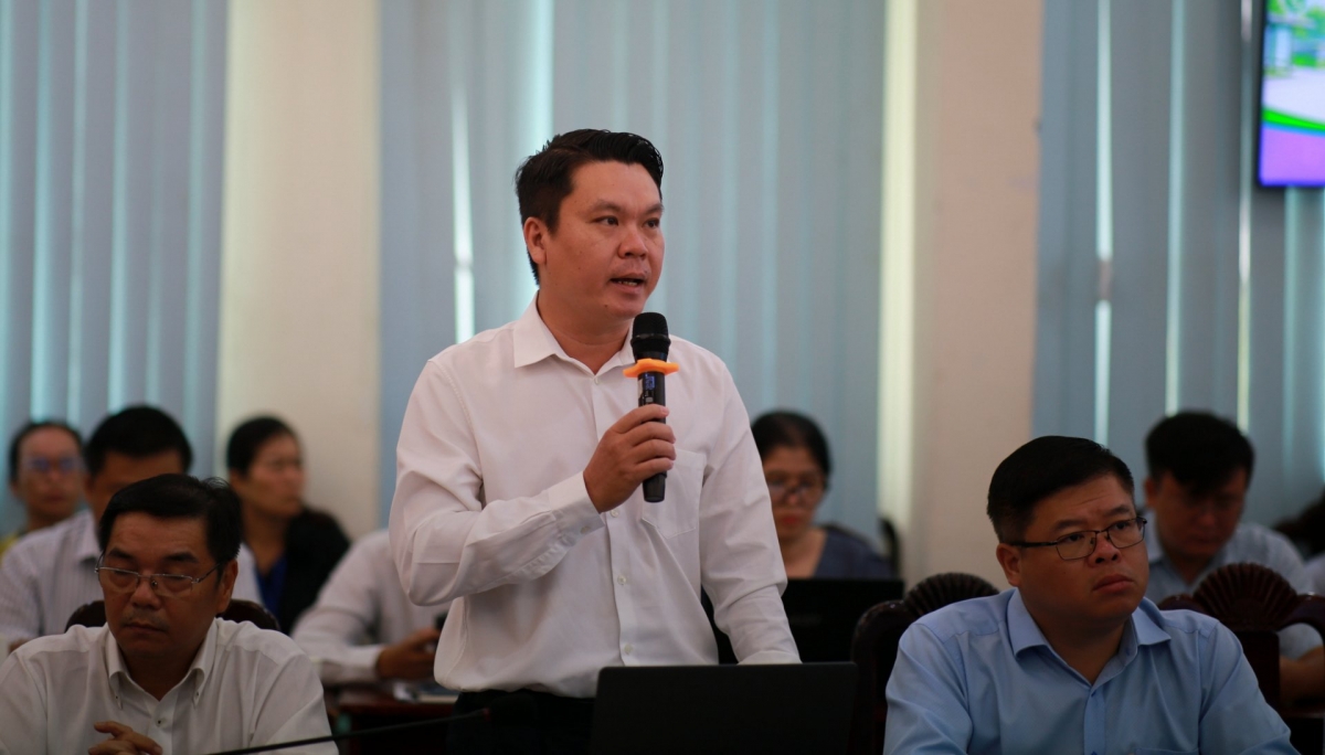 Mr. Le Hoan, Deputy Director of Ho Chi Minh City Public Transport Management Center (Department of Construction). Photo: Ha Khanh/VOV-HCMC