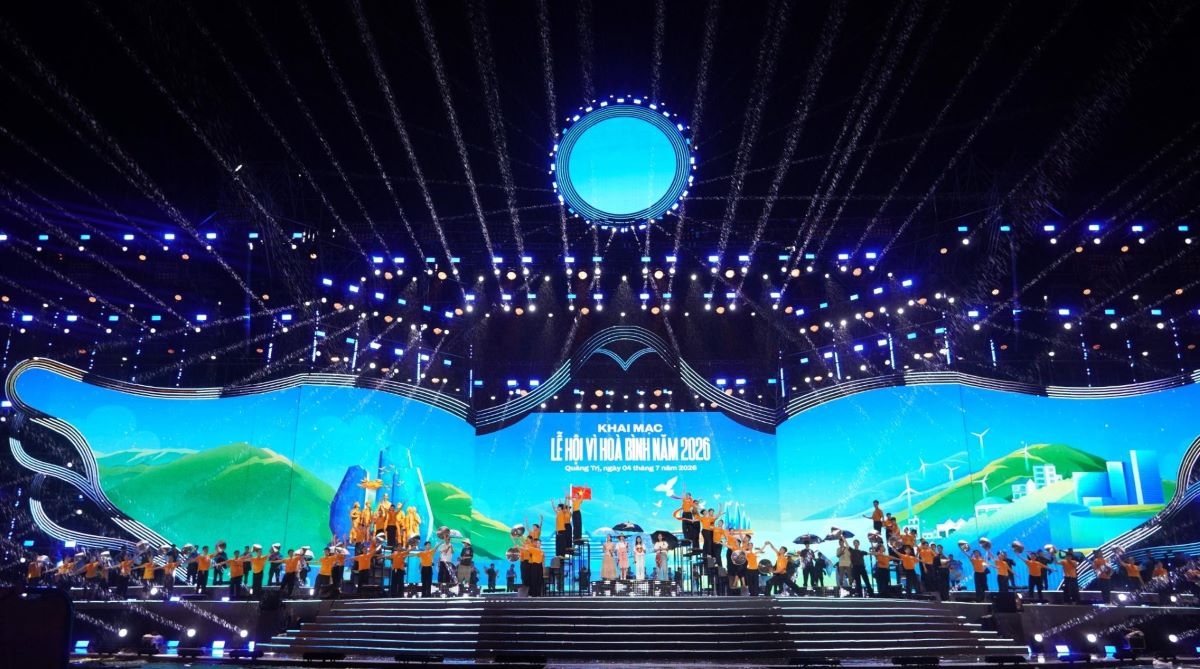 「平和のためのフェスティバル」（写真：Thanh Hiếu/VOV-Miền Trung）