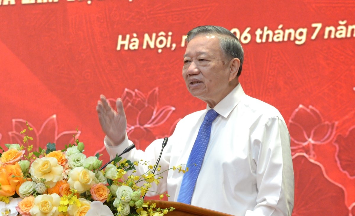 トー・ラム書記長・国家主席（写真：Văn Hiếu/VOV）