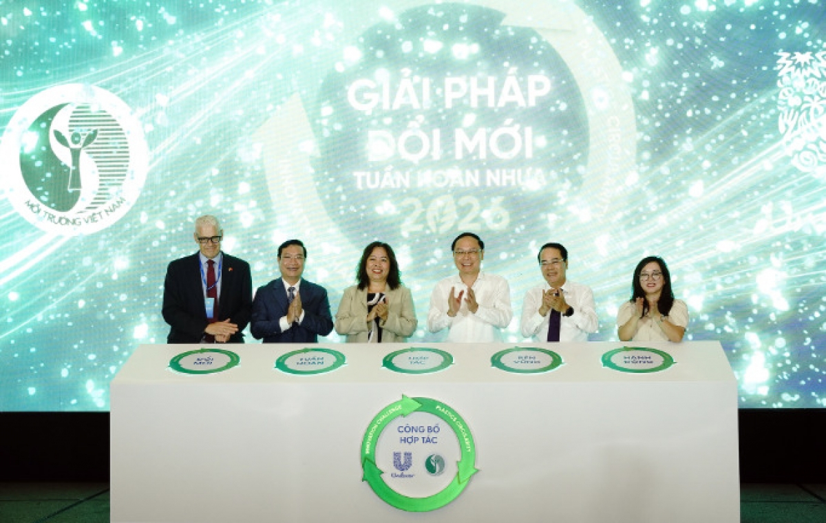 Cục Môi trường và Unilever Việt Nam mở rộng hợp tác, thúc đẩy thế hệ giải pháp mới cho kinh tế tuần hoàn nhựa.