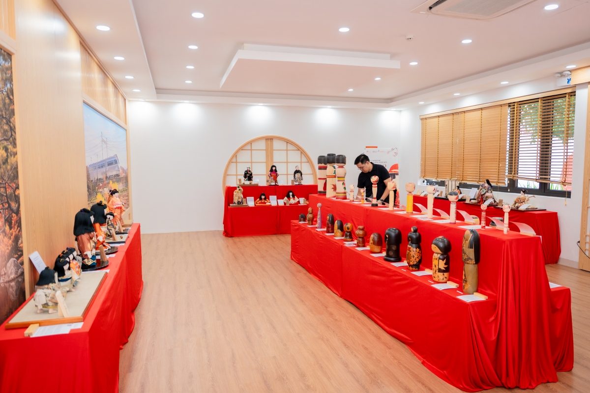 展示空間（写真：FPT大学ハノイ校）