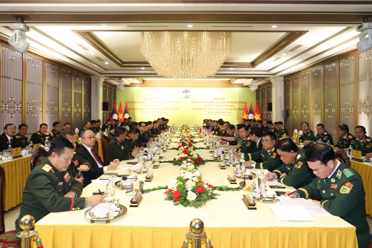 ບັນ​ຍາ​ກາດ​ຂອງກອງ​ປະ​ຊຸມພົບ​ປະ​ສອງ​ຝ່າຍ (ພາບ: ຫວຽດ​ລາມ)