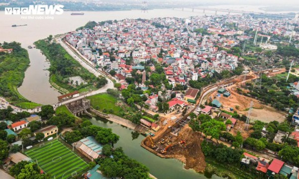 Bên cạnh các hồ điều hòa, Hà Nội đang triển khai dự án cải tạo tuyến kênh Thụy Phương với tổng mức đầu tư khoảng 920 tỷ đồng.