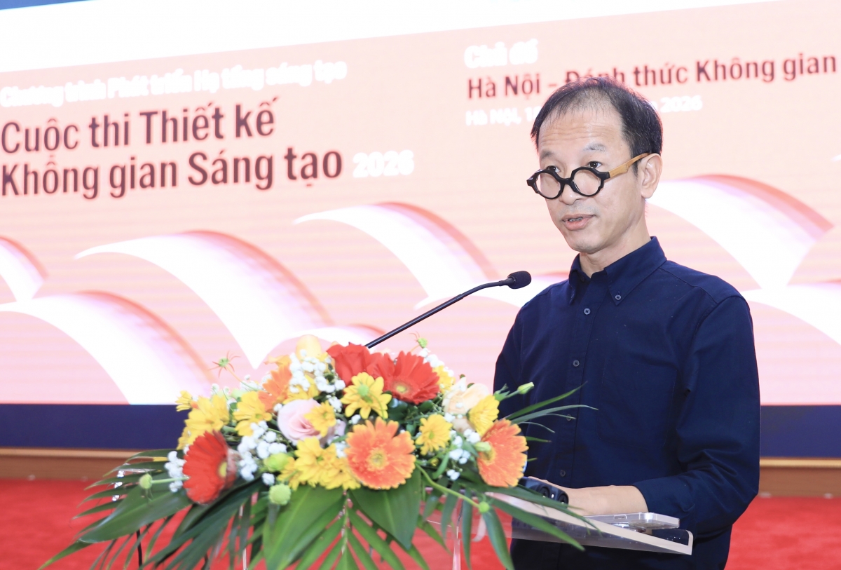 TS - KTS Hoàng Thúc Hào Phó Chủ tịch Hội Kiến trúc sư Việt Nam. (Nguồn ảnh" BTC cung cấp).