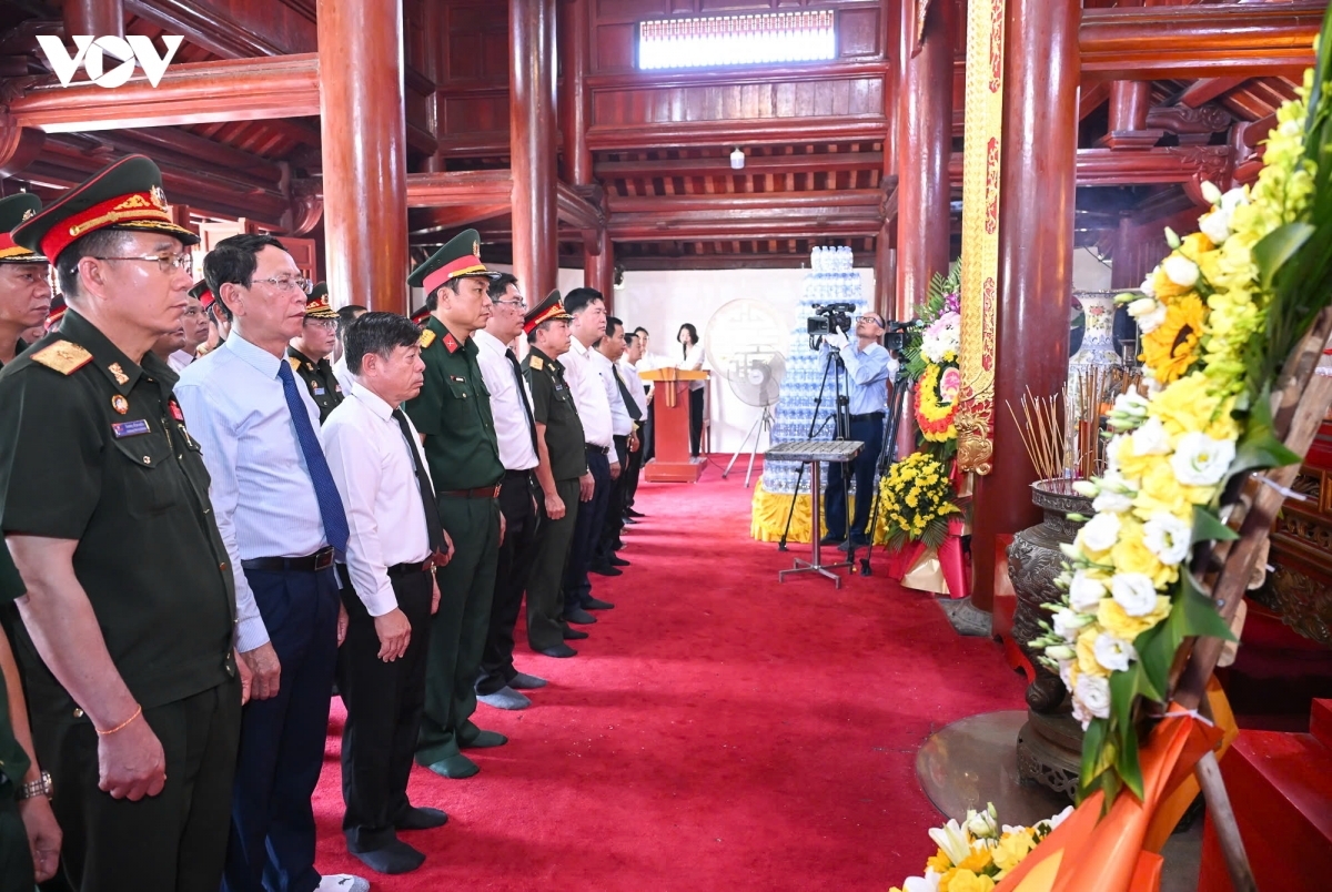 Lễ truy điệu và an táng hài cốt các liệt sĩ tại Nghĩa trang liệt sĩ Nghi Lộc. Trong mùa khô 2025-2026, đội Quy tập Bộ Chỉ huy Quân sự tỉnh Nghệ An đã tìm kiếm quy tập được 80 hài cốt liệt sĩ hy sinh tại Lào.