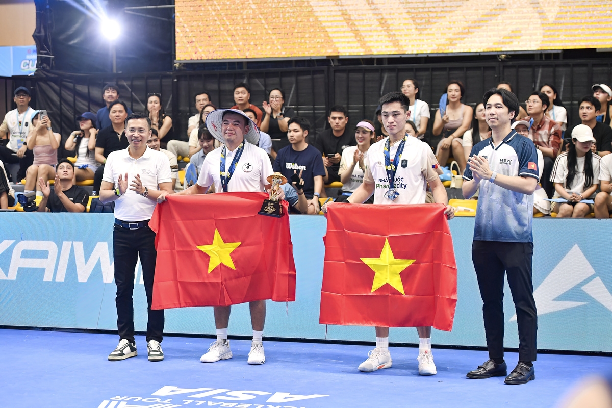 Ly Hoang Nam und Truong Vinh Hien gehören zu Top 20 der PPA-Tour-Weltrangliste im Herreneinzel. (Foto: vtcnews.vn)