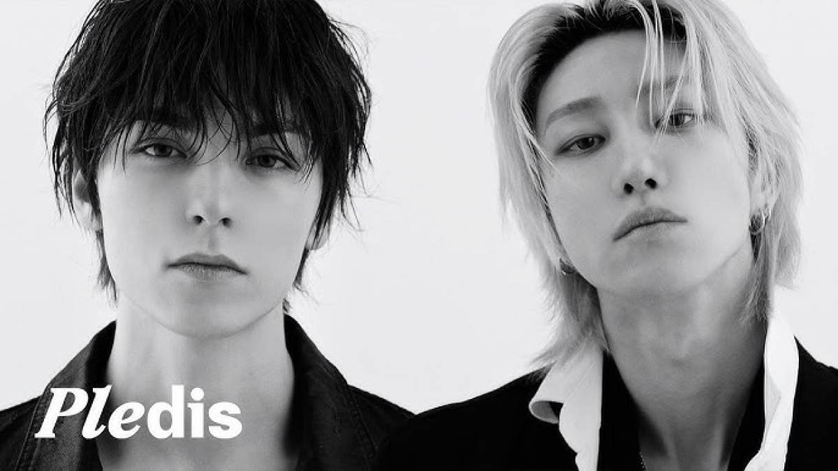 세븐틴(SEVENTEEN)의 디에잇(THE 8)와 버논(VERNON)의 신곡 'girlsnboys' (시진: 플레디스 엔터테인먼트 공식 홈페이지)