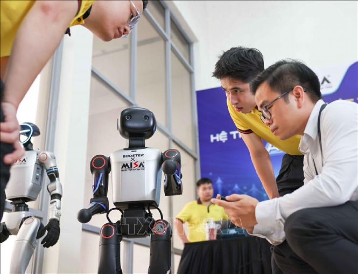Showcase at AI Day 2026 (Illustrative photo: Thanh Tung/VNA)