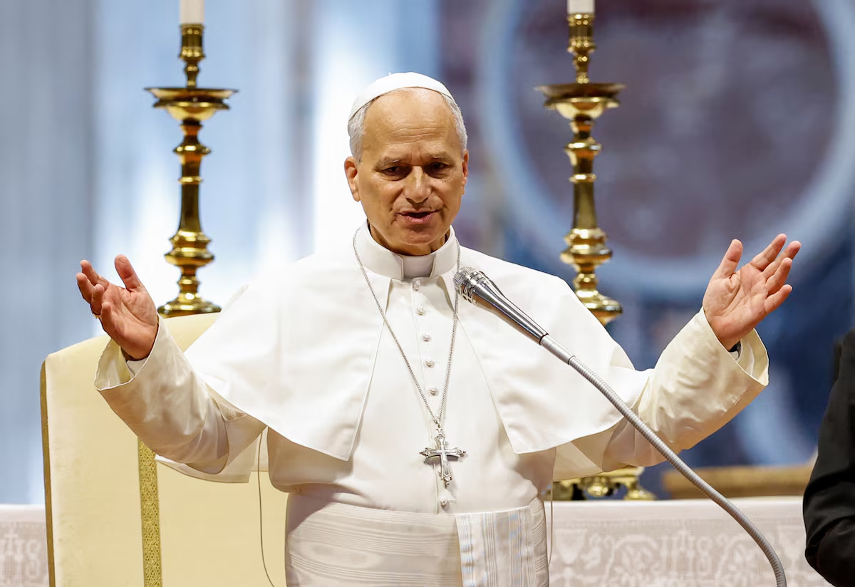 Le pape Léon XIV à la basilique Saint-Pierre, au Vatican, le 5 août 2026. Photo: REUTERS/Remo Casilli.