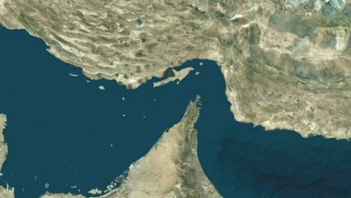 The Strait of Hormuz (Photo: NASA)