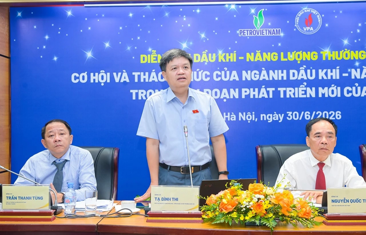 Deputy Chairman of the National Assembly’s Committee on Science, Technology and Environment Ta Dinh Thi (Photo: Nguyen Long)