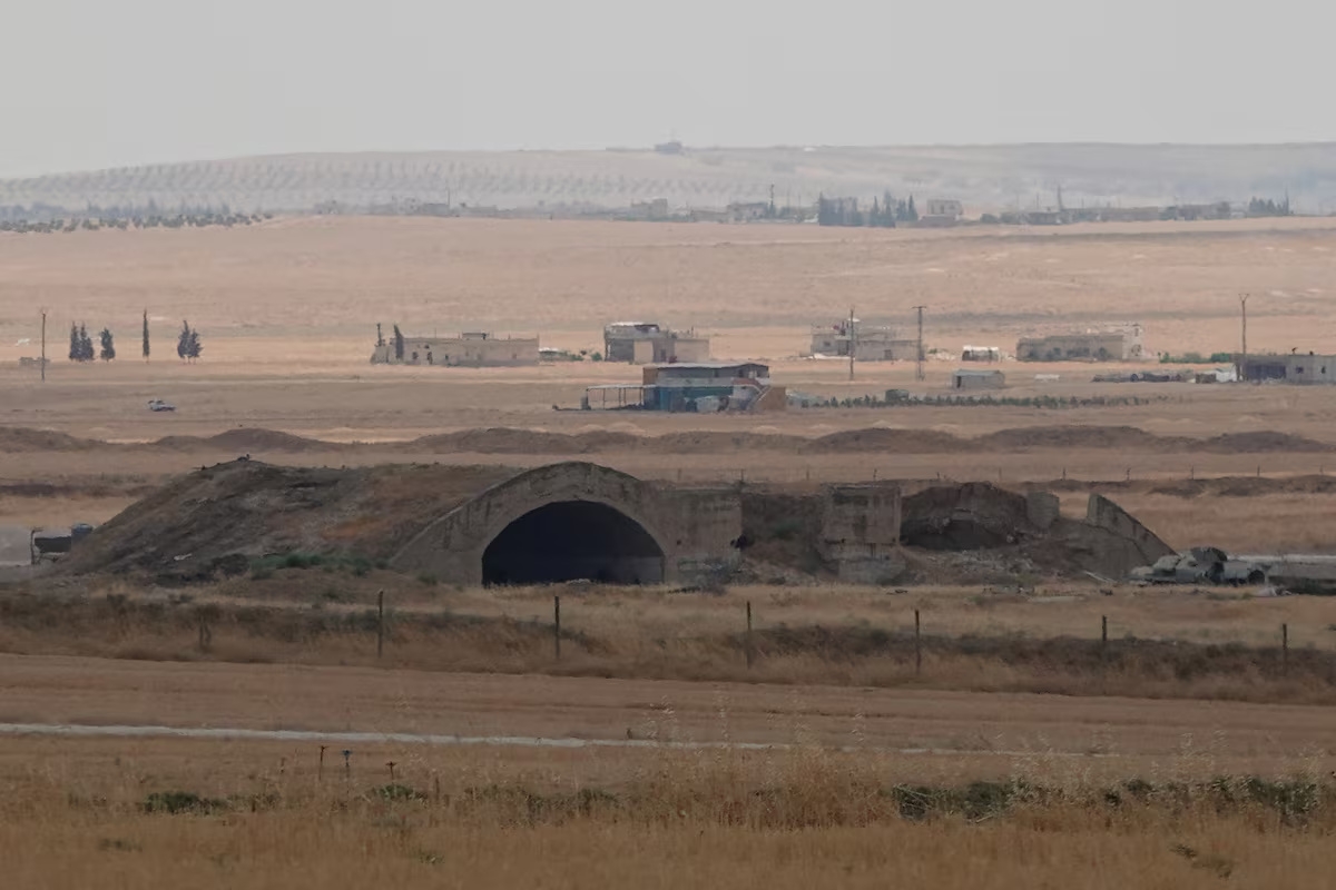 Abu al-Duhur airbase following strikes, Syria, August 18, 2026. (Photo: REUTERS/Stringer)