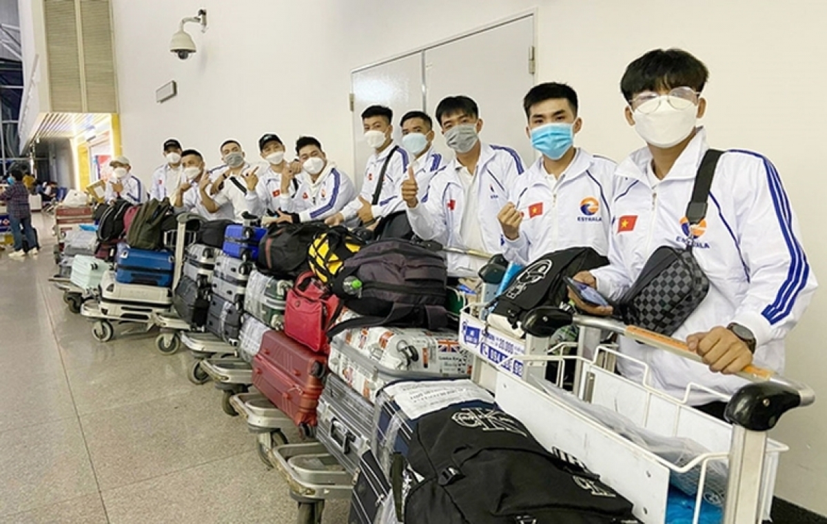 海外へ向かっているベトナム人労働者