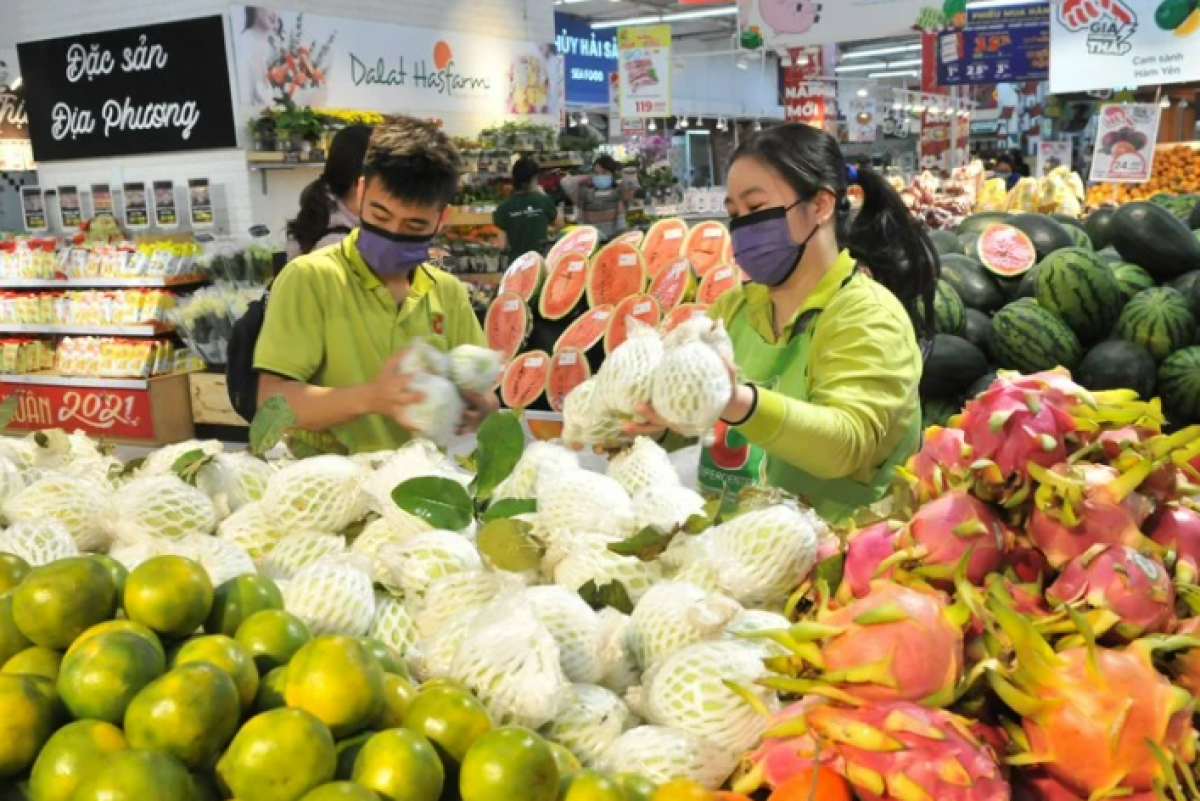 Vietnamesische Obst und Gemüse werden vorwiegend in Märkte wie China, die USA, Südkorea, Japan und die Niederlande exportiert. (Foto: congthuong.vn)