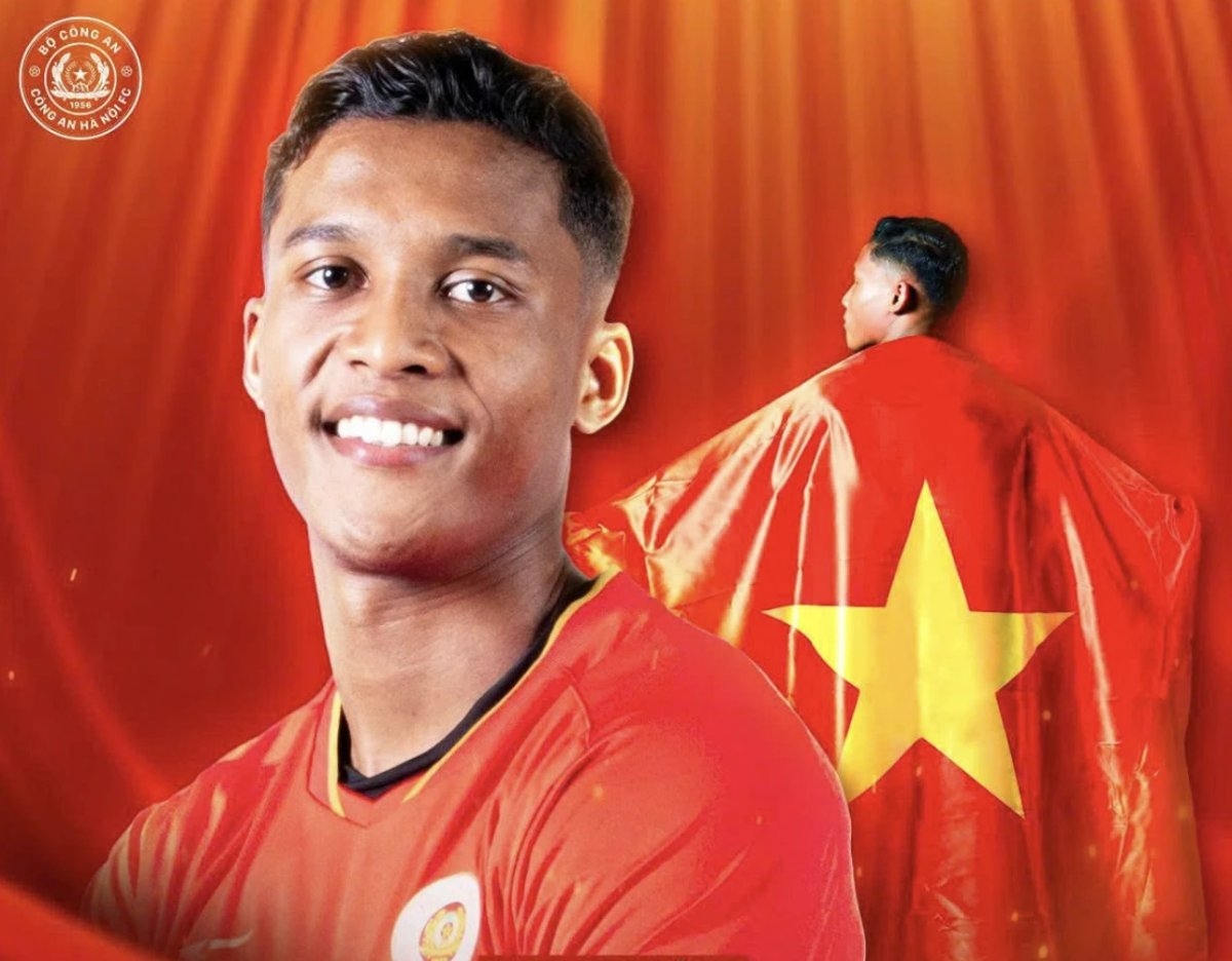 Nguyen Adou Legley Minh (Photo: Hanoi Police FC)