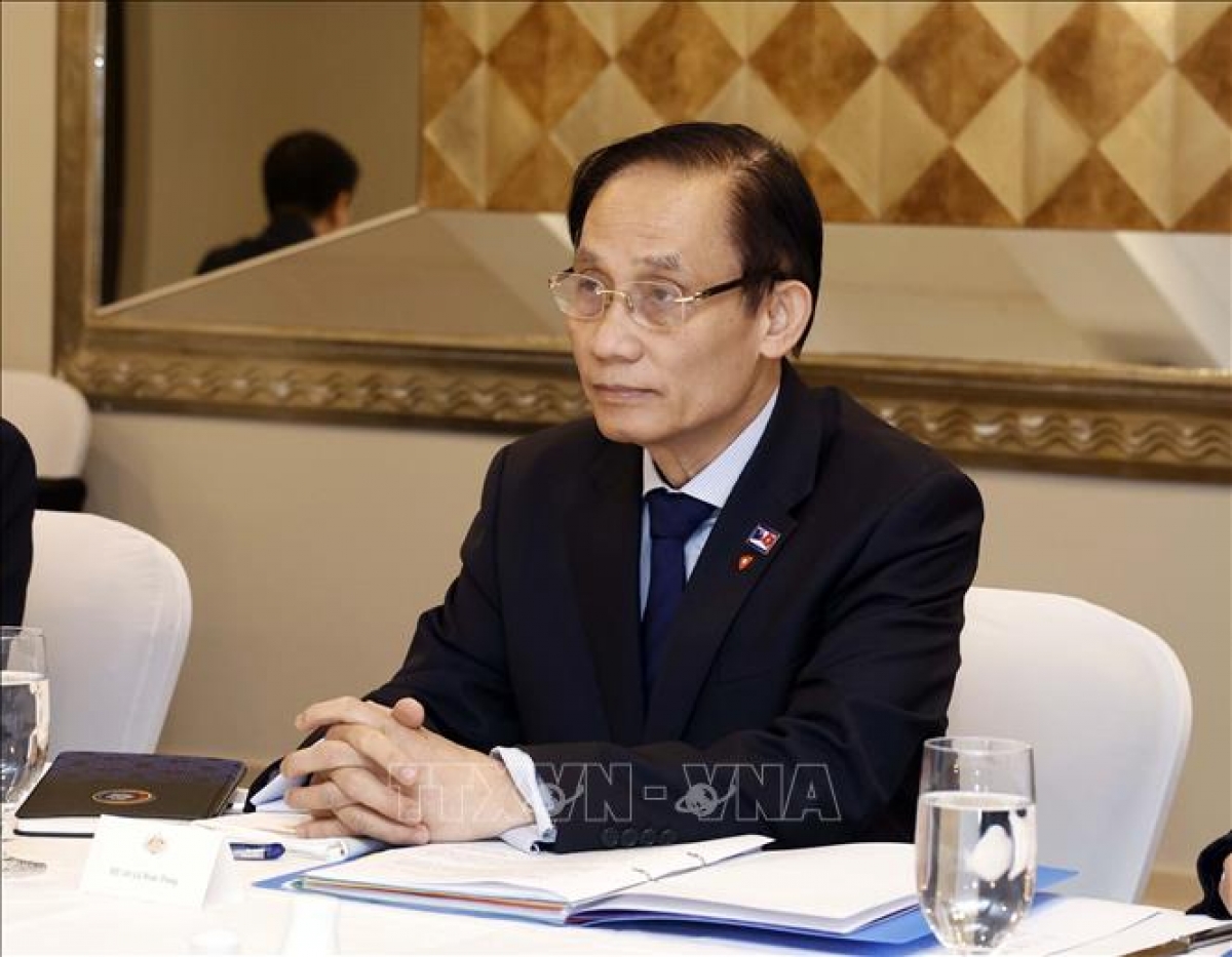 Foreign Minister Le Hoai Trung attends the 8th Vietnam-Australia Foreign Ministers’ Meeting. (Photo: Thong Nhat/VNA)