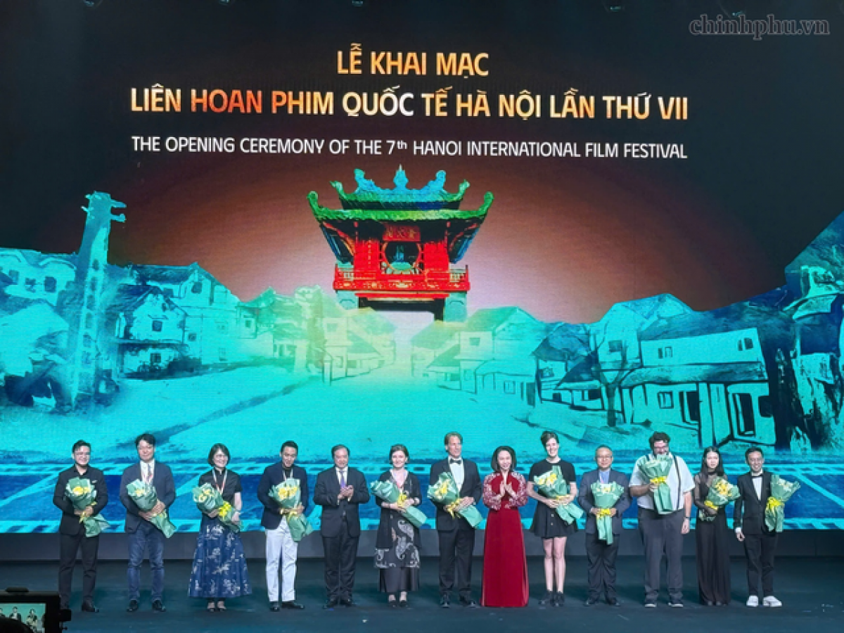 Eröffnung des Internationalen Filmfestivals Hanoi 2025. (Foto: VGP)