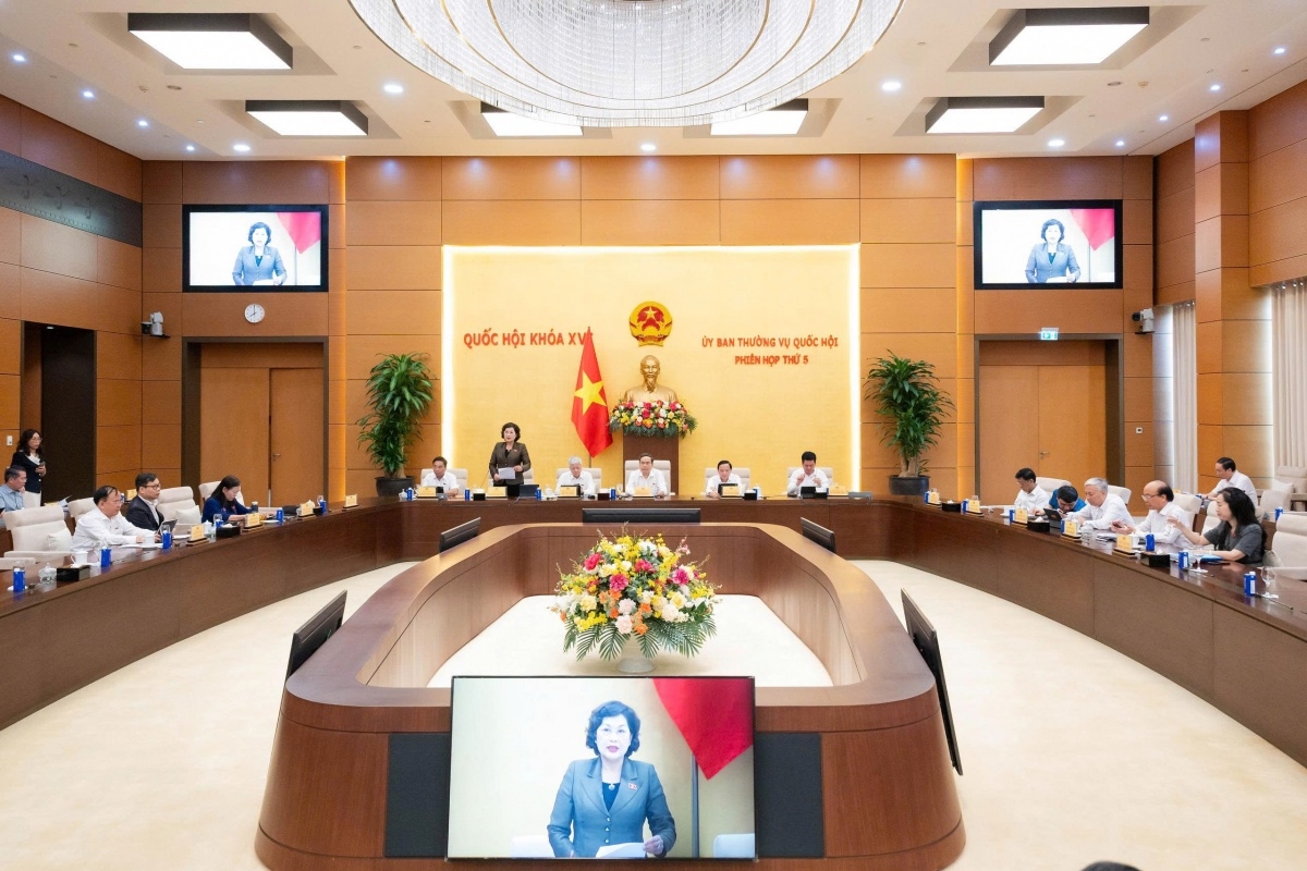Blick auf die Sitzung. (Foto: quochoi.vn)