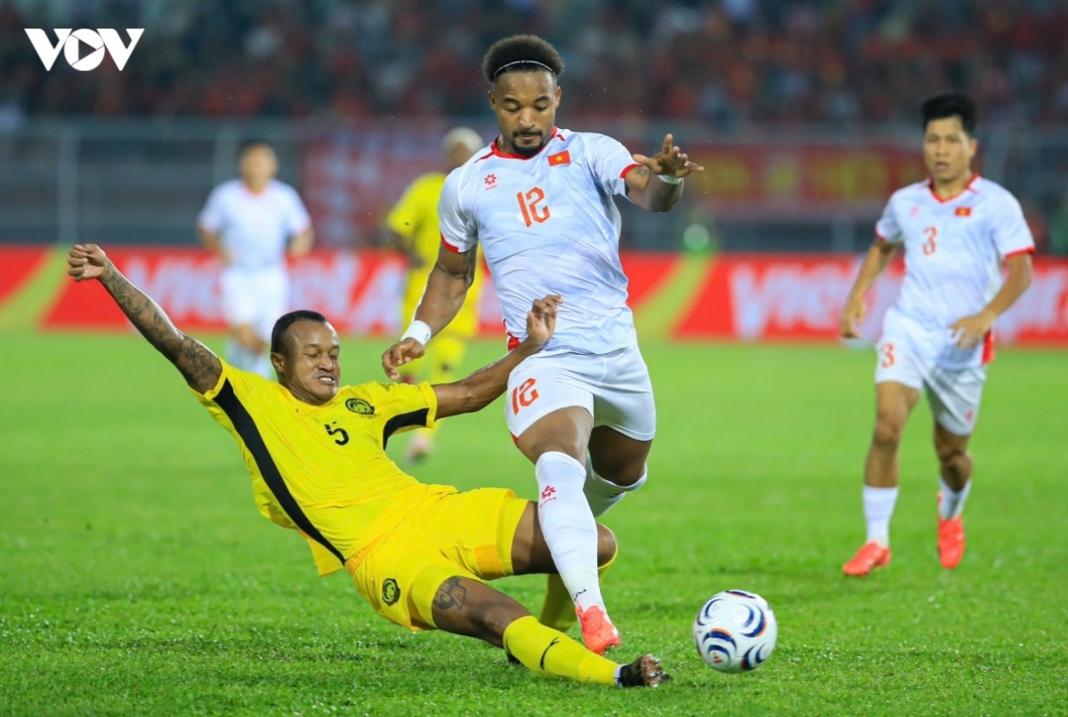 The Vietnam and Malaysia national teams will face each other again at My Dinh Stadium on August 19, 2026. (Photo: VOV)